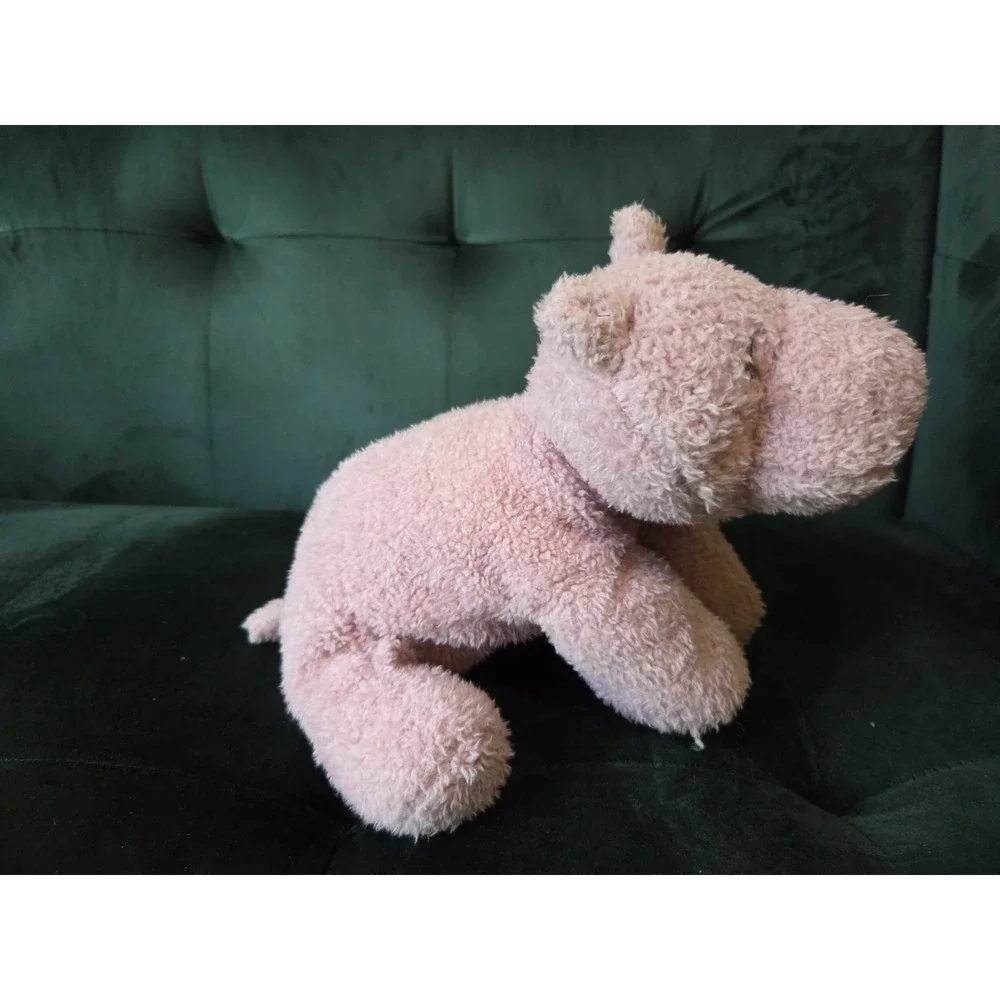 Carter's Lilac Purple Hippo Hippopotamus Stuffed Animal Plush Baby Toy 2022